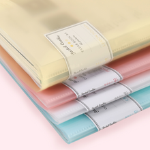 Load image into Gallery viewer, KOKUYO Pastel Cookie Clear Book - A4 - 30 Pockets mysite
