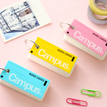 Load image into Gallery viewer, Campus Key Ring Word Cards
