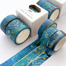 將圖片載入圖庫檢視器 Van Gogh Washi Tape Set mysite
