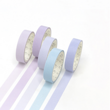 將圖片載入圖庫檢視器 Macaron Color Washi Tape Set - Pastel Colors mysite
