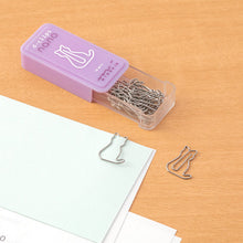 Load image into Gallery viewer, Midori D-Clips Nano Clips - Cat - Box of 16 mysite
