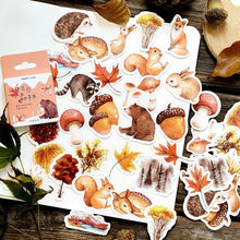 Load image into Gallery viewer, 46 Piece Autumn Feast Planner Stickers
