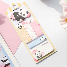Load image into Gallery viewer, Nekoni Sakura &amp; Animals Sticky Note Set
