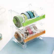 Load image into Gallery viewer, Transparent Washi Tape Cutter mysite
