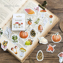 Load image into Gallery viewer, 46 Pieces Mushroom Delight Planner Sticker Set
