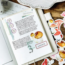 Load image into Gallery viewer, 46 Pieces Mushroom Delight Planner Sticker Set
